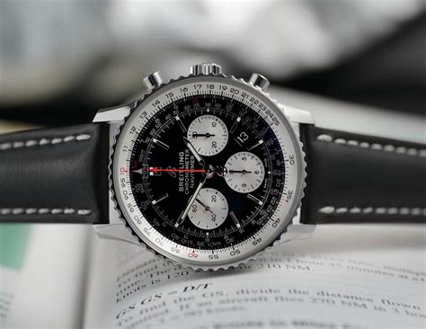 breitling crocodile strap review|New Breitling Navitimer B01 Hands.